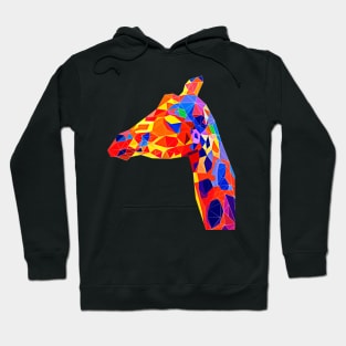 Giraffe portrait Hoodie